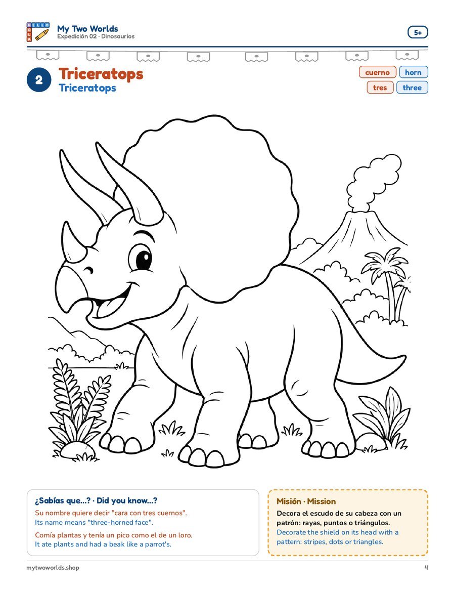 2 · Triceratops