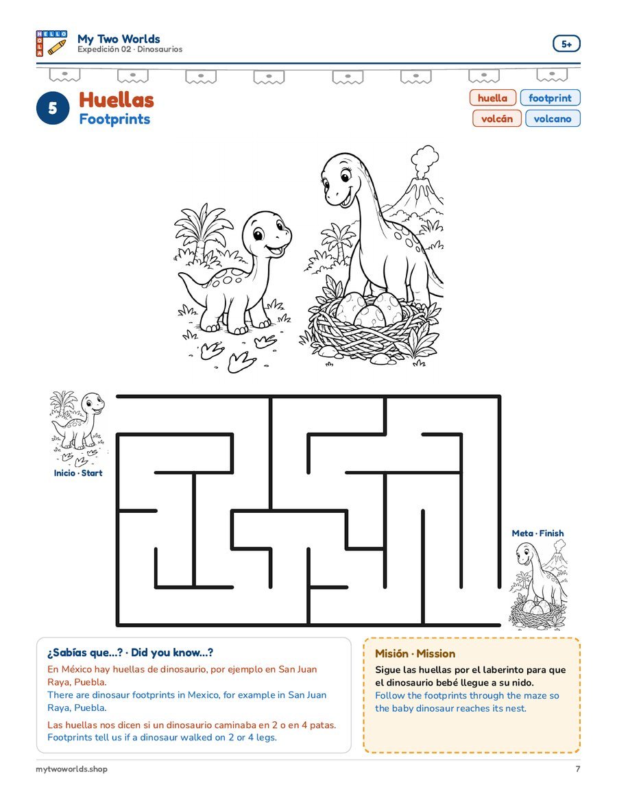 5 · Huellas