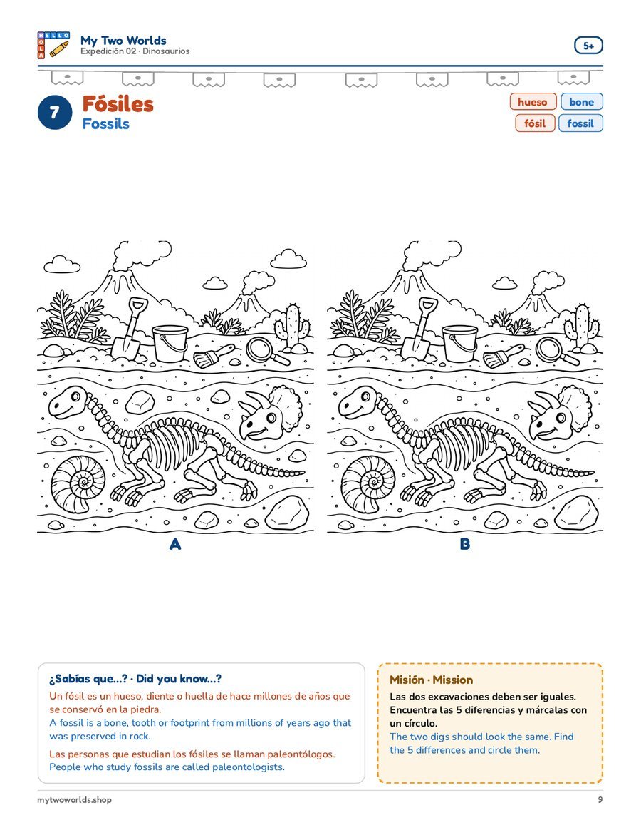 7 · Fósiles