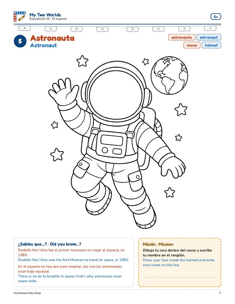 5 · Astronauta