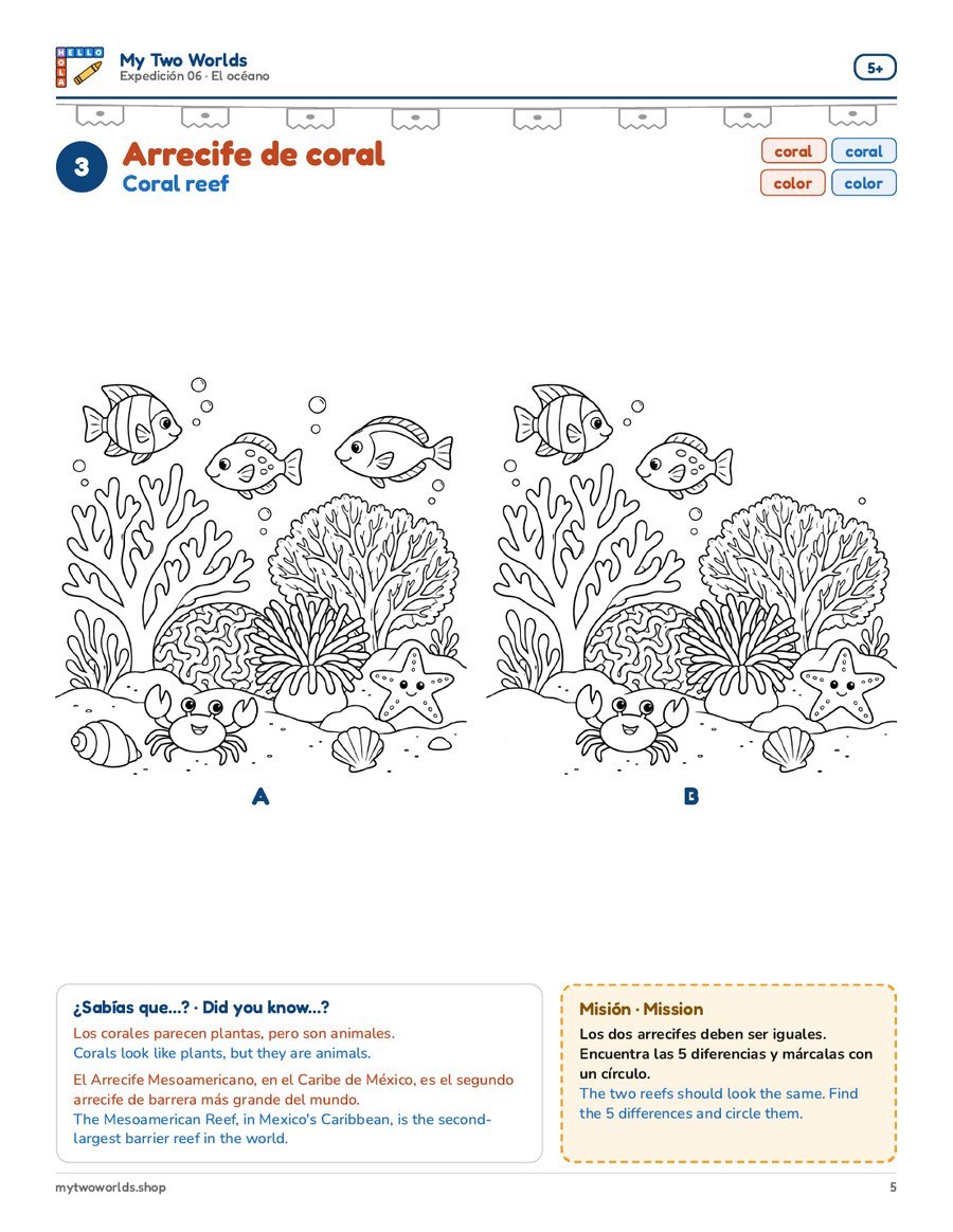 3 · Arrecife de coral