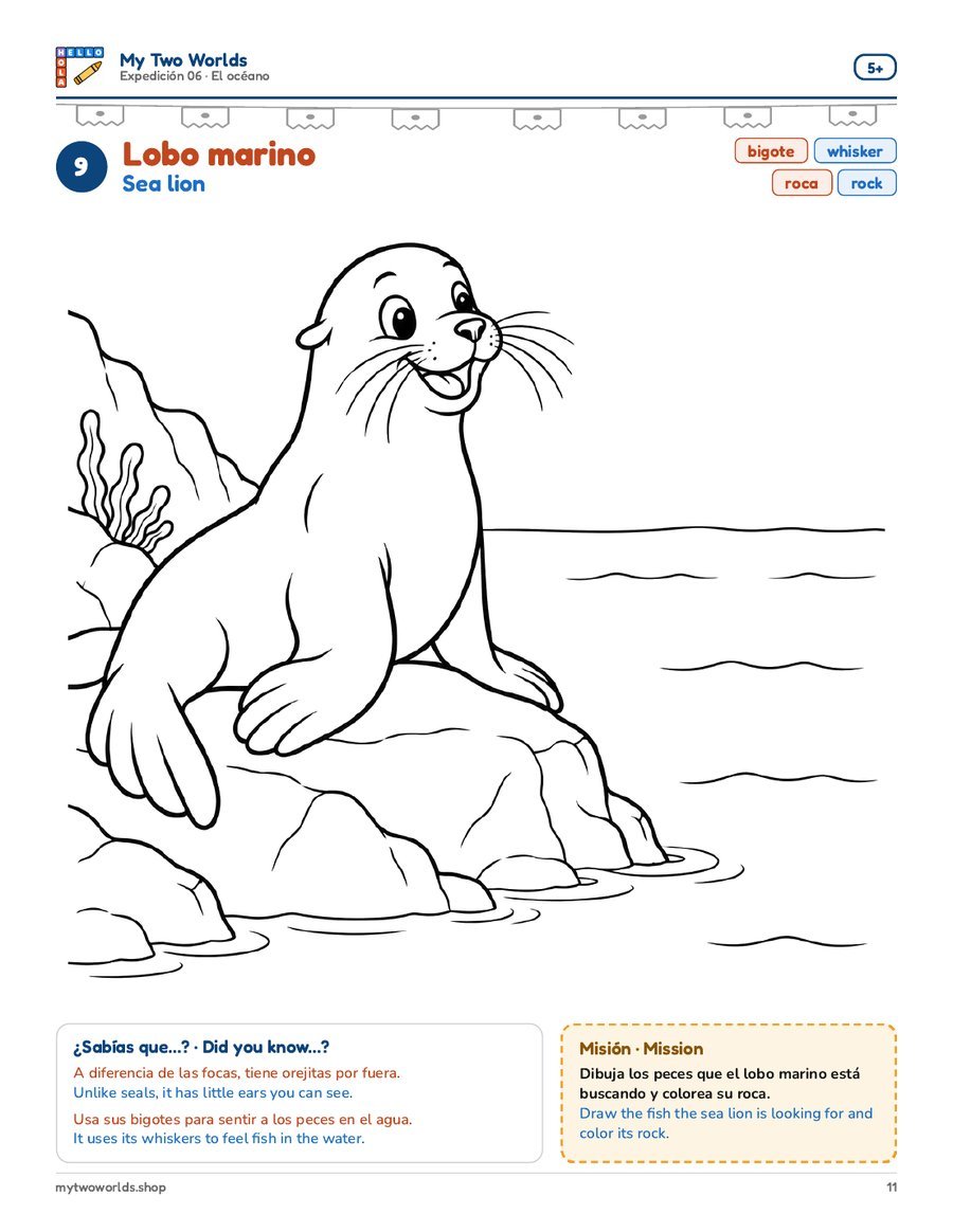 9 · Lobo marino