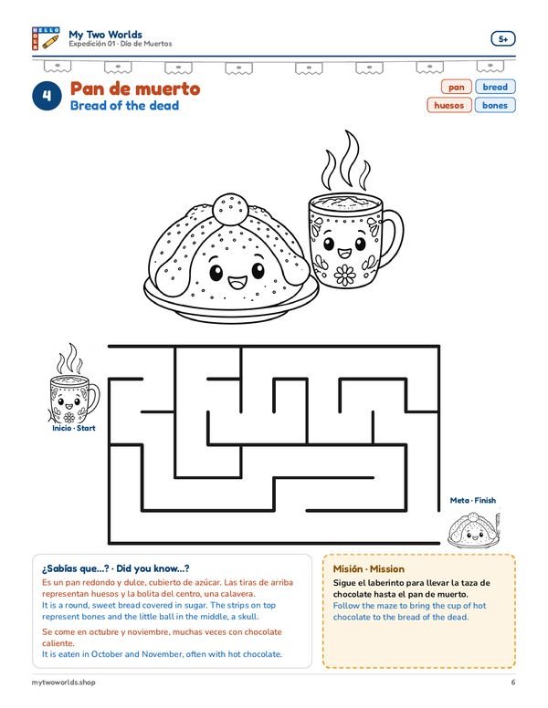 4 · Pan de muerto