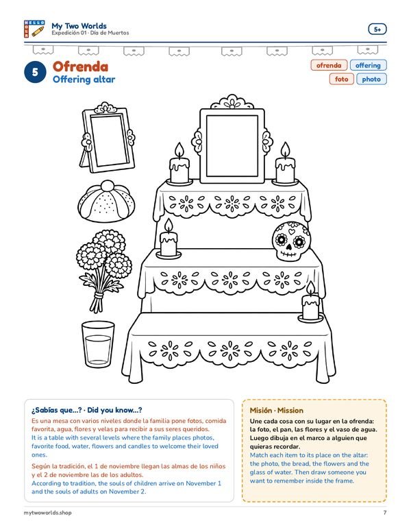 5 · Ofrenda