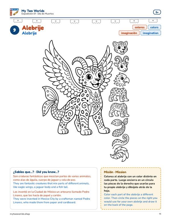 9 · Alebrije